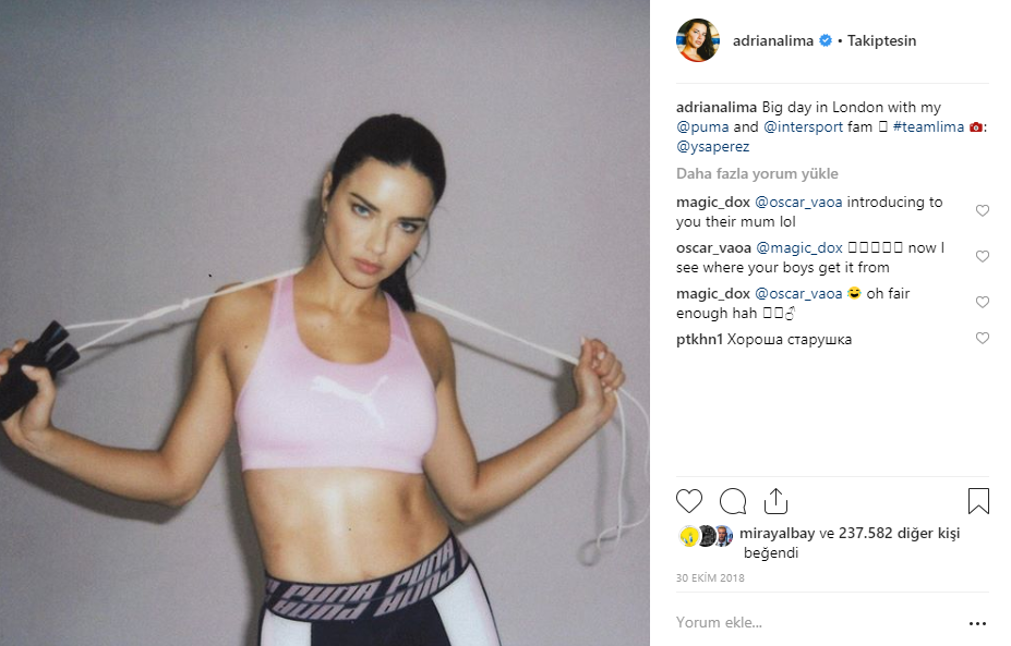 INSTAGRAM'IN SPORTİF ÜNLÜLERİ