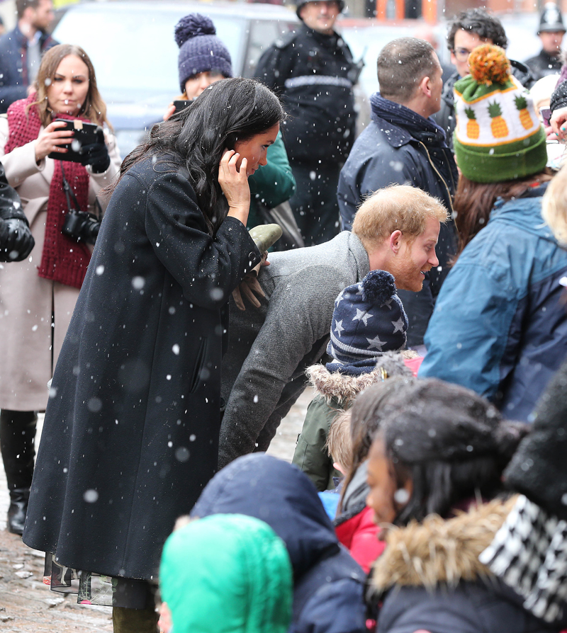 MEGHAN MARKLE VE PRENS HARRY BRISTOL'DE