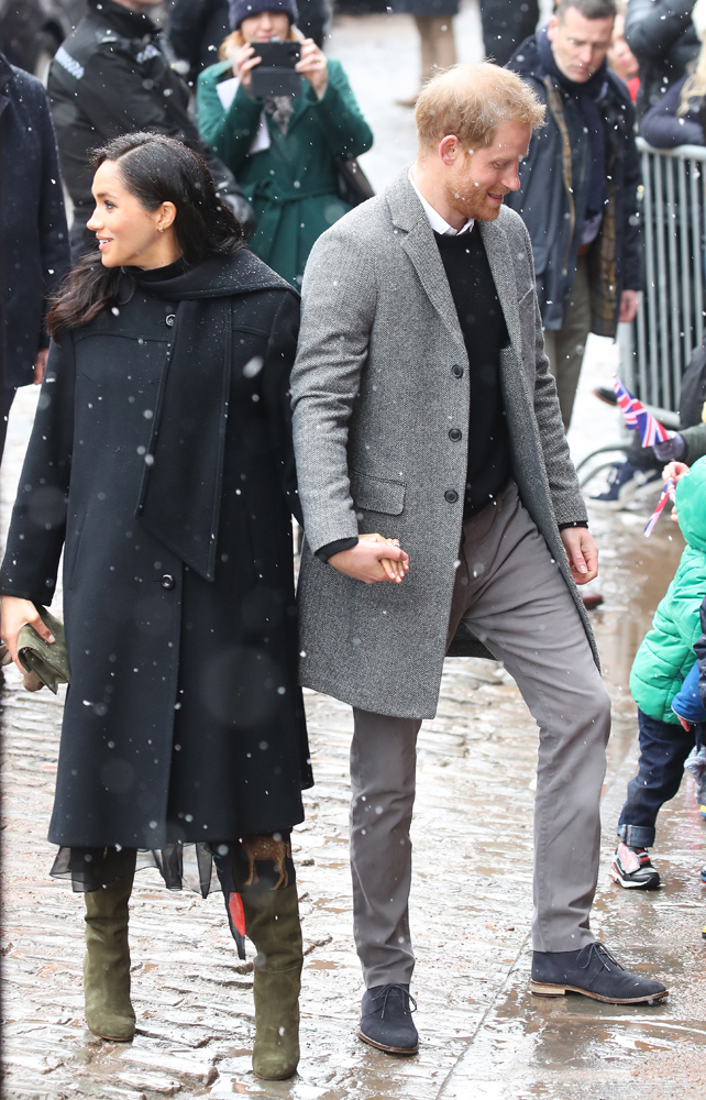 MEGHAN MARKLE VE PRENS HARRY BRISTOL'DE