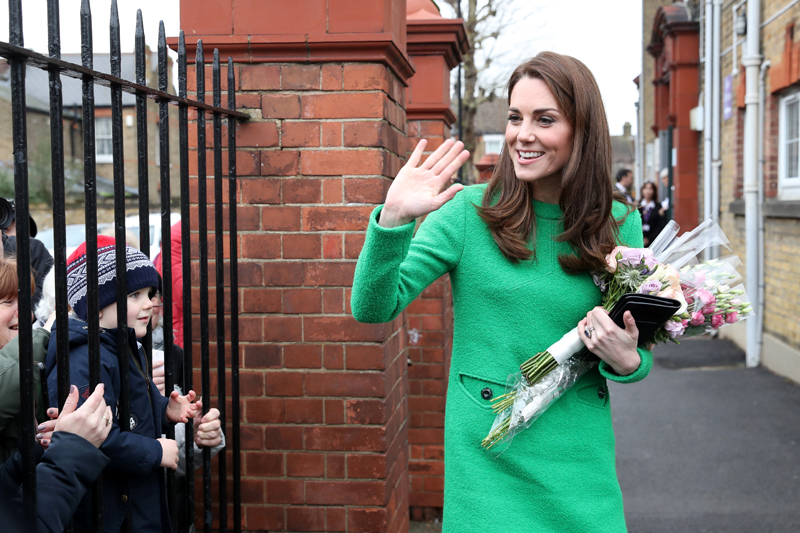 KATE MIDDLETON OKUL ZİYARETİNDE