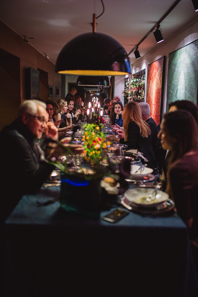 DEVRİM ERBİL SERGİSİ KAPANIŞ YEMEĞİ