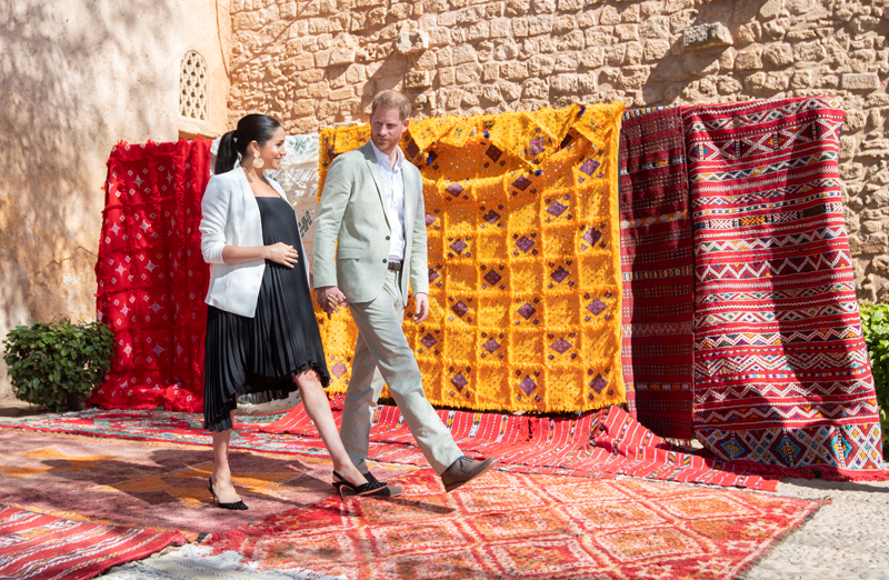 MEGHAN MARKLE VE PRENS HARRY'NİN FAS ZİYARETİ