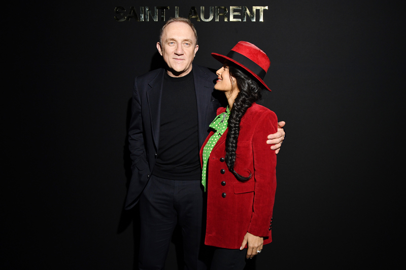 SAINT LAURENT DEFİLESİNİ KİMLER İZLEDİ?