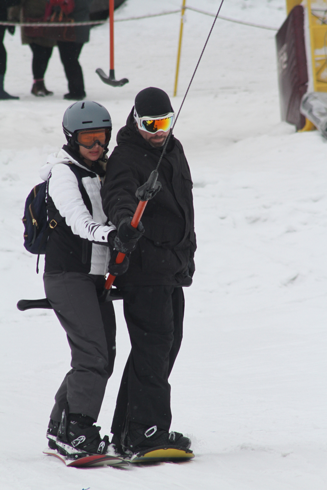 KAR TATİLİNDE GÖRÜNTÜLENDİLER