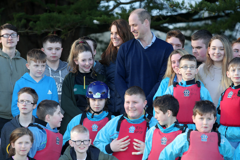 KATE MIDDLETON VE PRENS WILLIAM'IN KUZEY İRLANDA SEYAHATİ