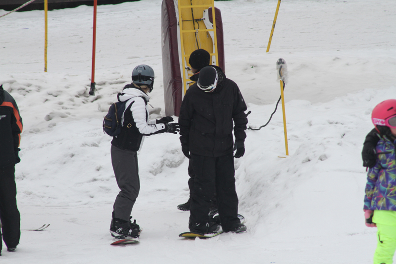 KAR TATİLİNDE GÖRÜNTÜLENDİLER
