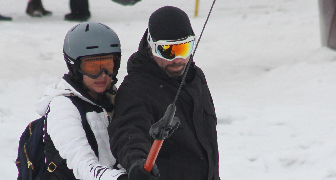 KAR TATİLİNDE GÖRÜNTÜLENDİLER