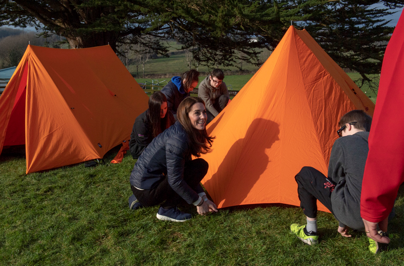 KATE MIDDLETON VE PRENS WILLIAM'IN KUZEY İRLANDA SEYAHATİ