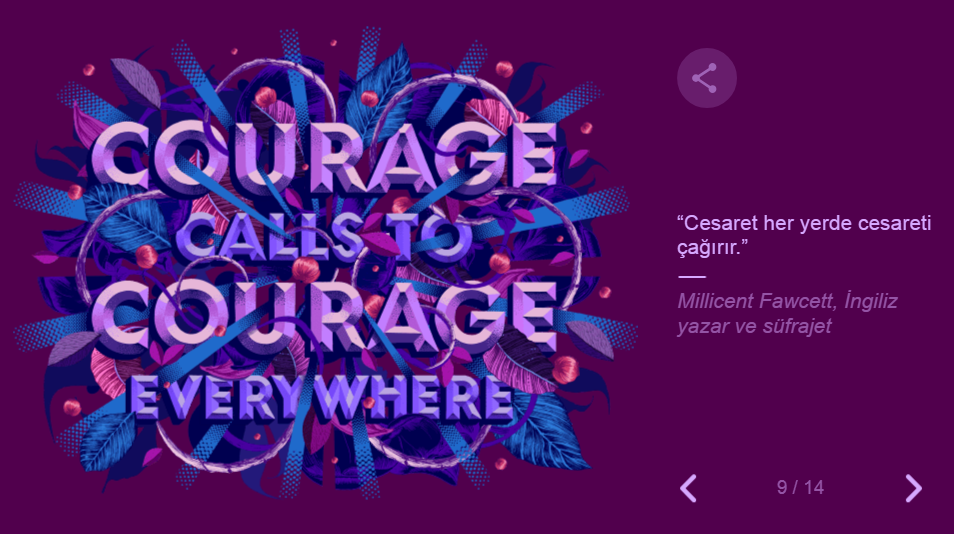 GOOGLE'DAN KADINLAR GÜNÜ'NE ÖZEL 'DOODLE'