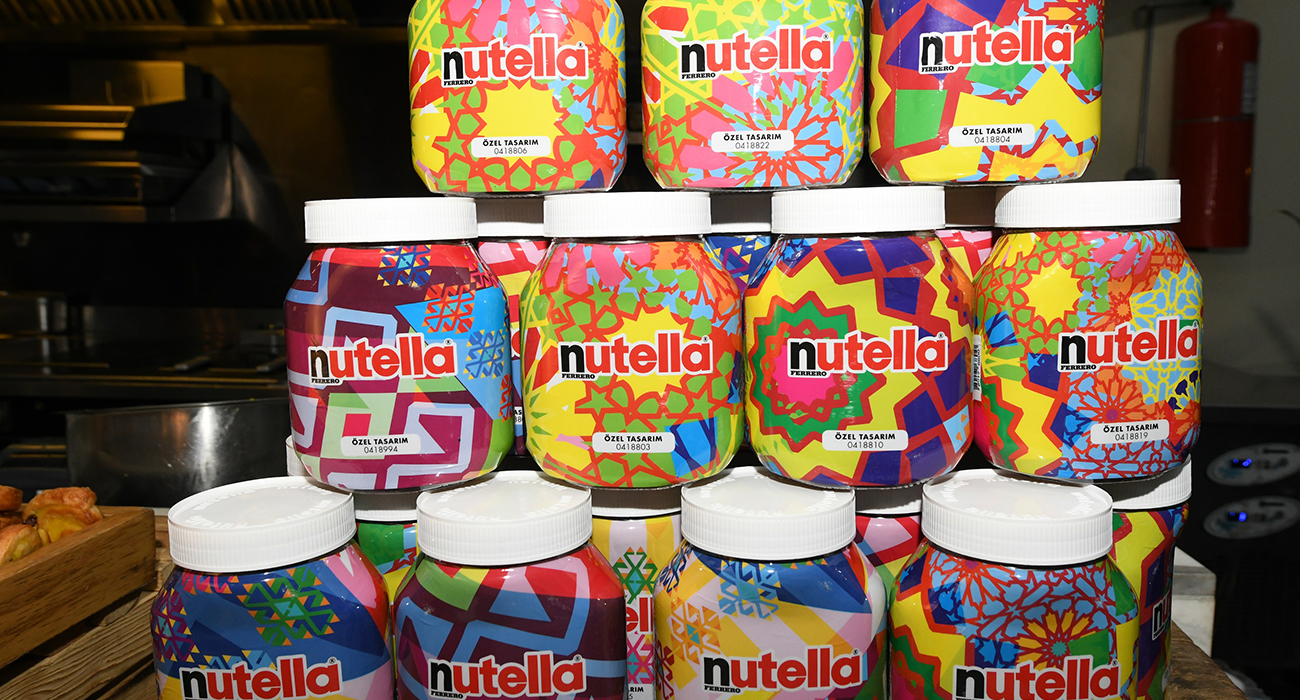 NUTELLA'NIN ÖZEL TASARIM KAVANOZLARI TANITILDI