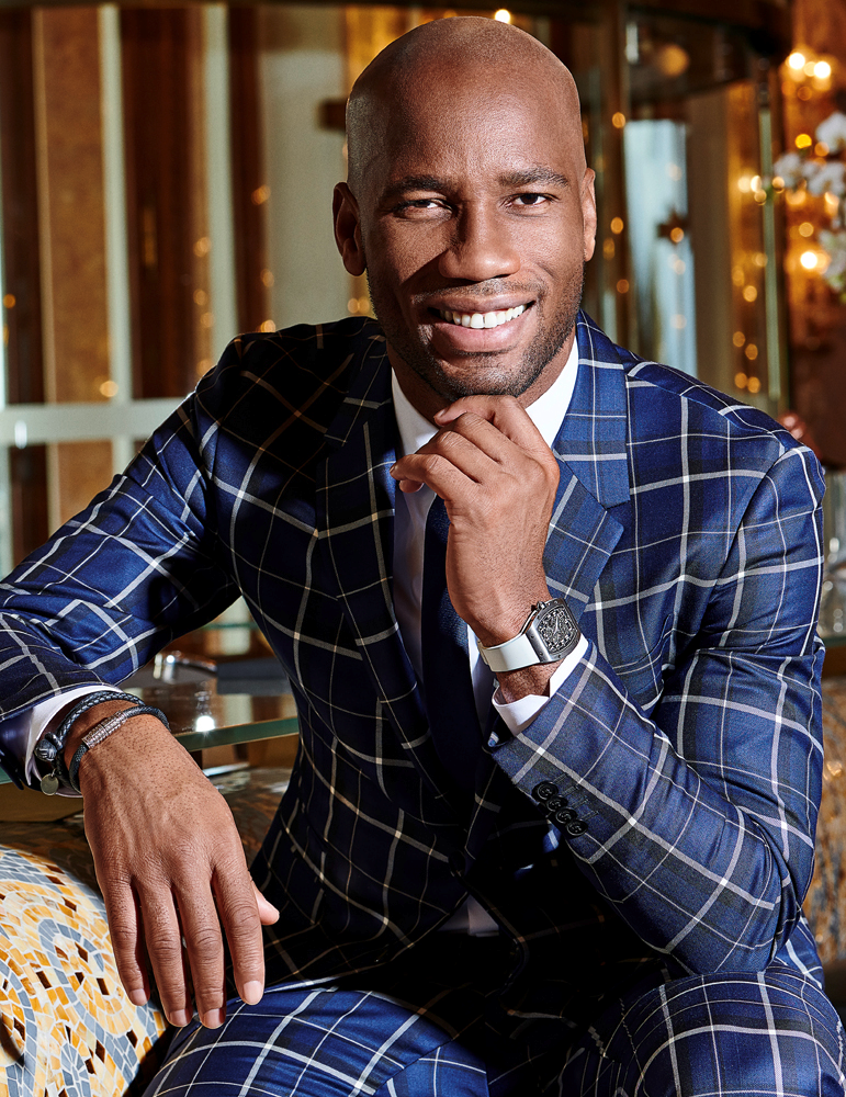 DIDIER DROGBA RICHARD MILLEİN YÜZÜ OLDU