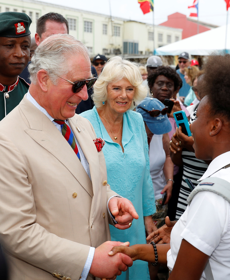 PRENS CHARLES VE DÜŞES CAMILLA'DAN TARİHİ ZİYARET