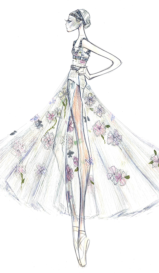 DIOR'DAN BALE KOSTÜMLERİ