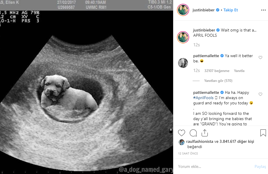 JUSTIN BIEBER VE HAILEY BALDWIN HERKESİ KANDIRDI