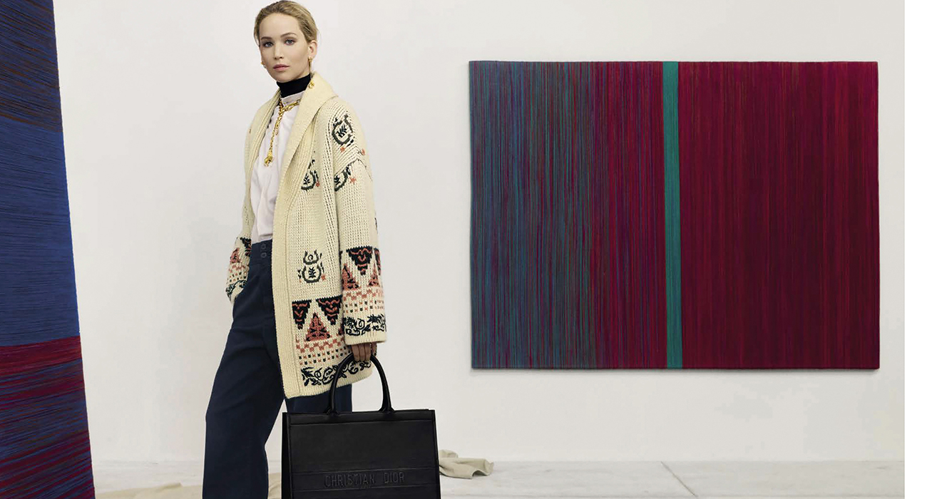 JENNIFER LAWRENCE DIOR KAMPANYASINDA