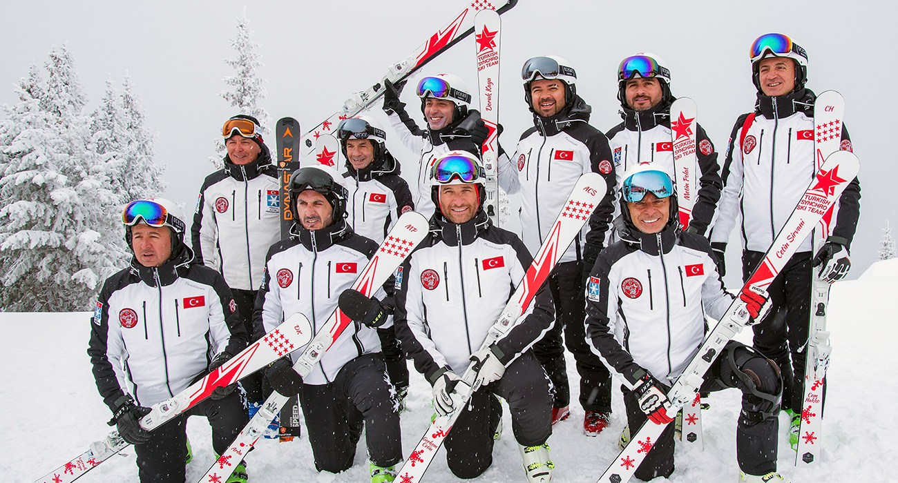TÜRKİYE SENKRONİZE KAYAK MİLLİ TAKIMI TÜRKİYE'Yİ TEMSİL ETTİ