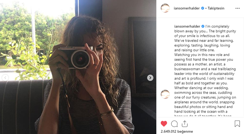IAN SOMELHALDER'DAN ROMANTİK KUTLAMA