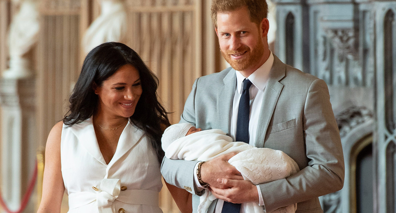 MEGHAN MARKLE VE PRENS HARRY'NİN BEBEĞİNDEN İLK KARELER