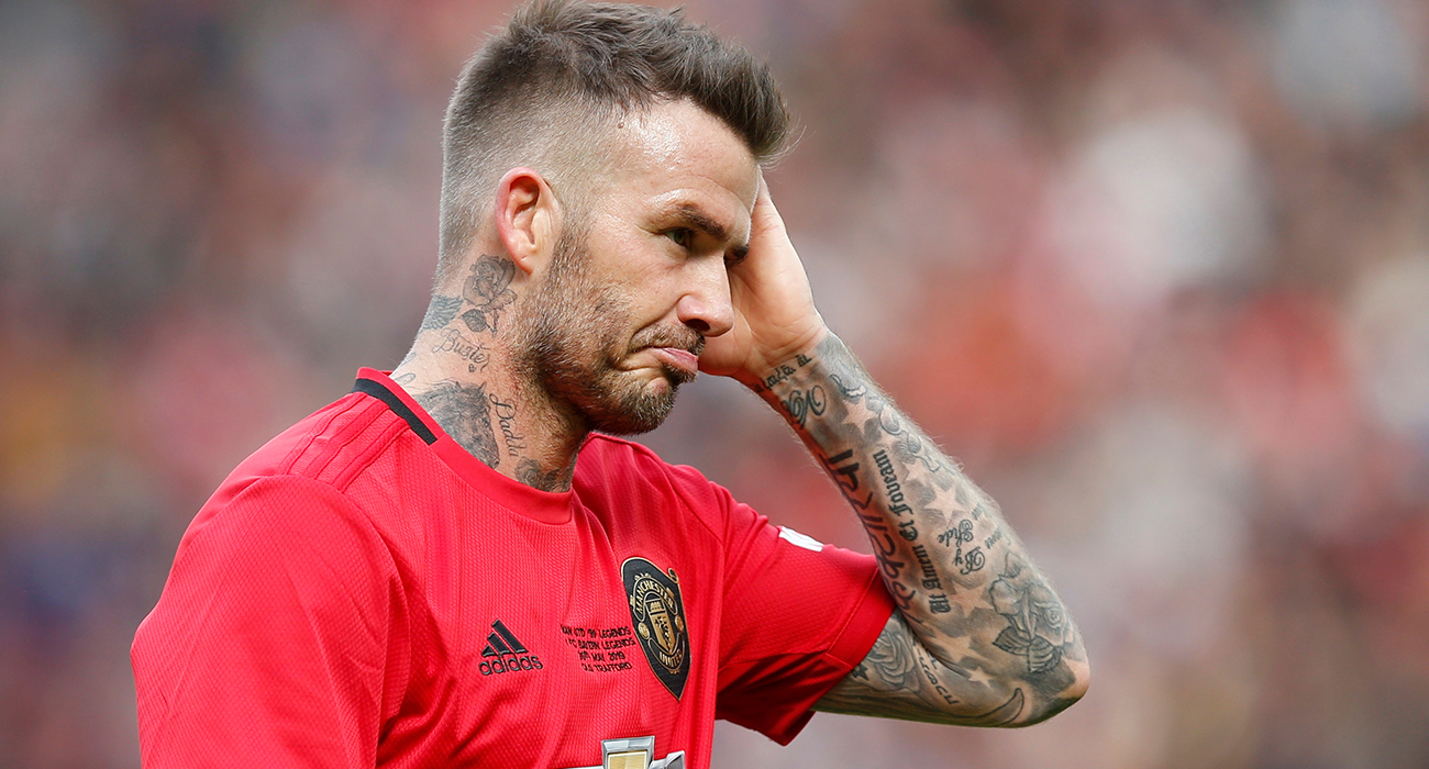 DAVID BECKHAM SAHALARA DÖNDÜ