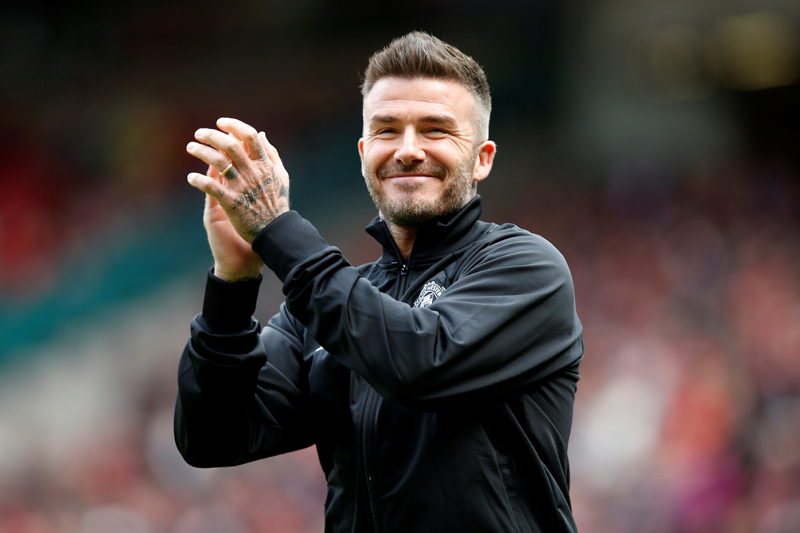 DAVID BECKHAM SAHALARA DÖNDÜ