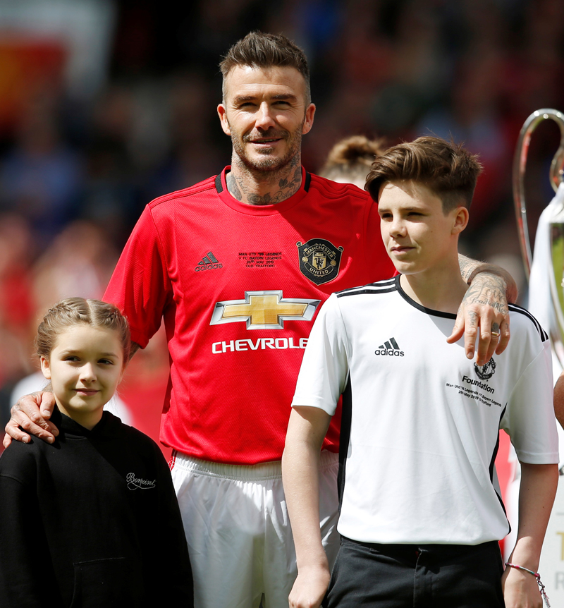 DAVID BECKHAM SAHALARA DÖNDÜ