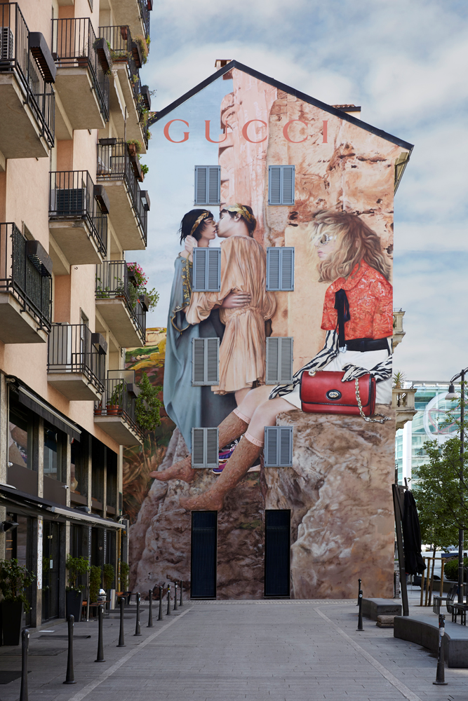 GUCCINİN SANAT DUVARLARI