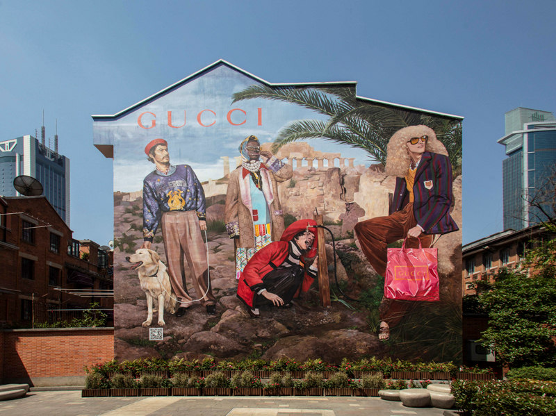 GUCCINİN SANAT DUVARLARI