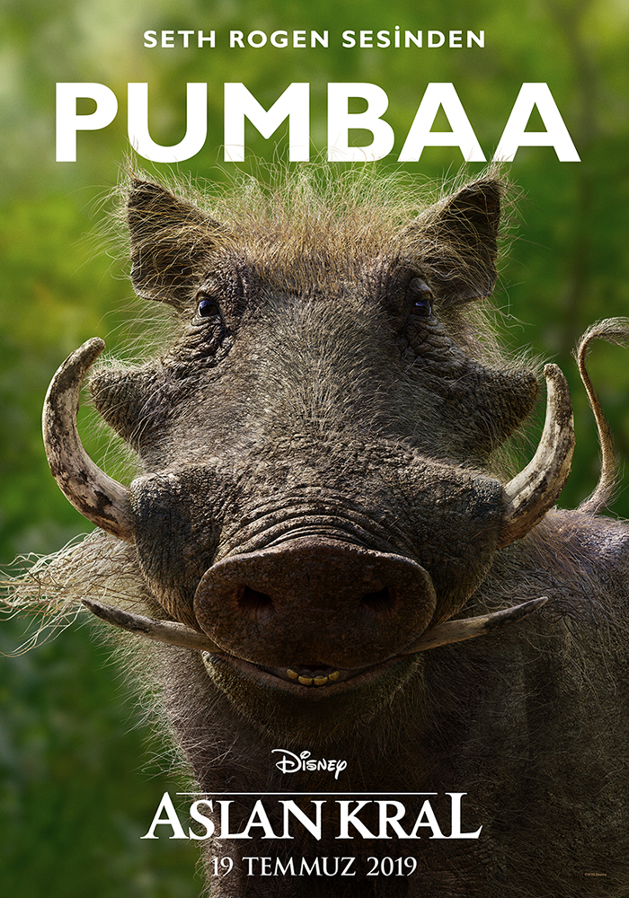 ASLAN KRALDAN YENİ KARAKTER AFİŞLERİ