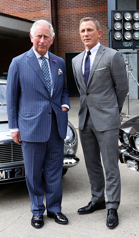 PRENS CHARLES JAMES BOND SETİNDE