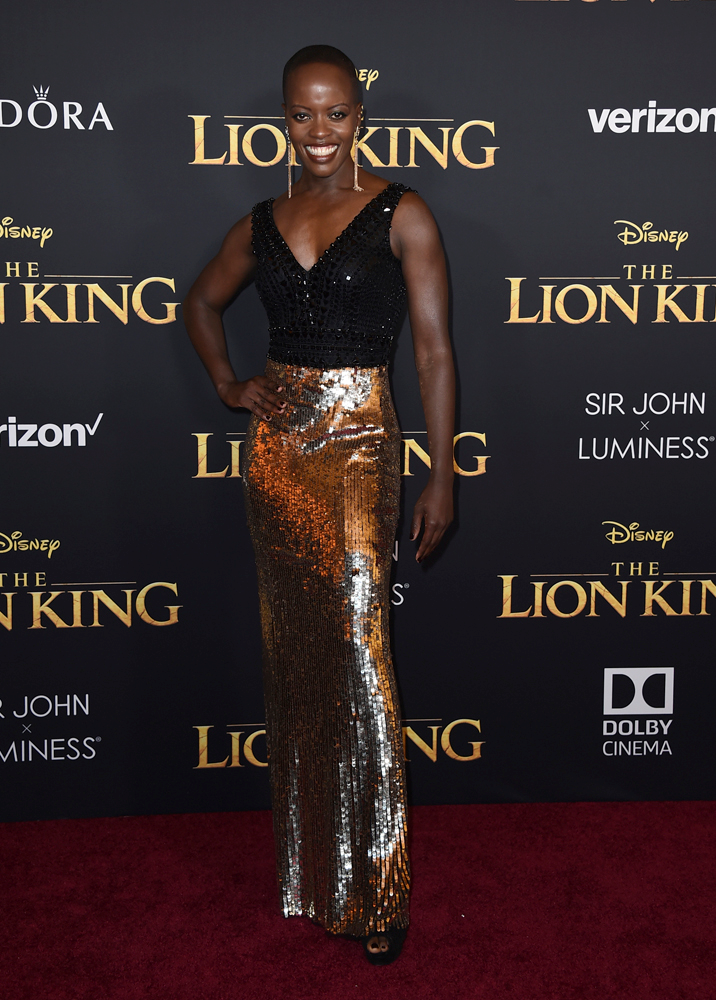 BEYONCE LION KING PRÖMİYERİNDE 