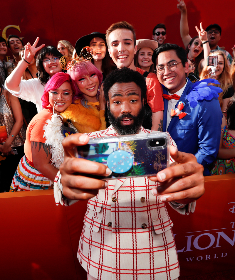 BEYONCE LION KING PRÖMİYERİNDE 