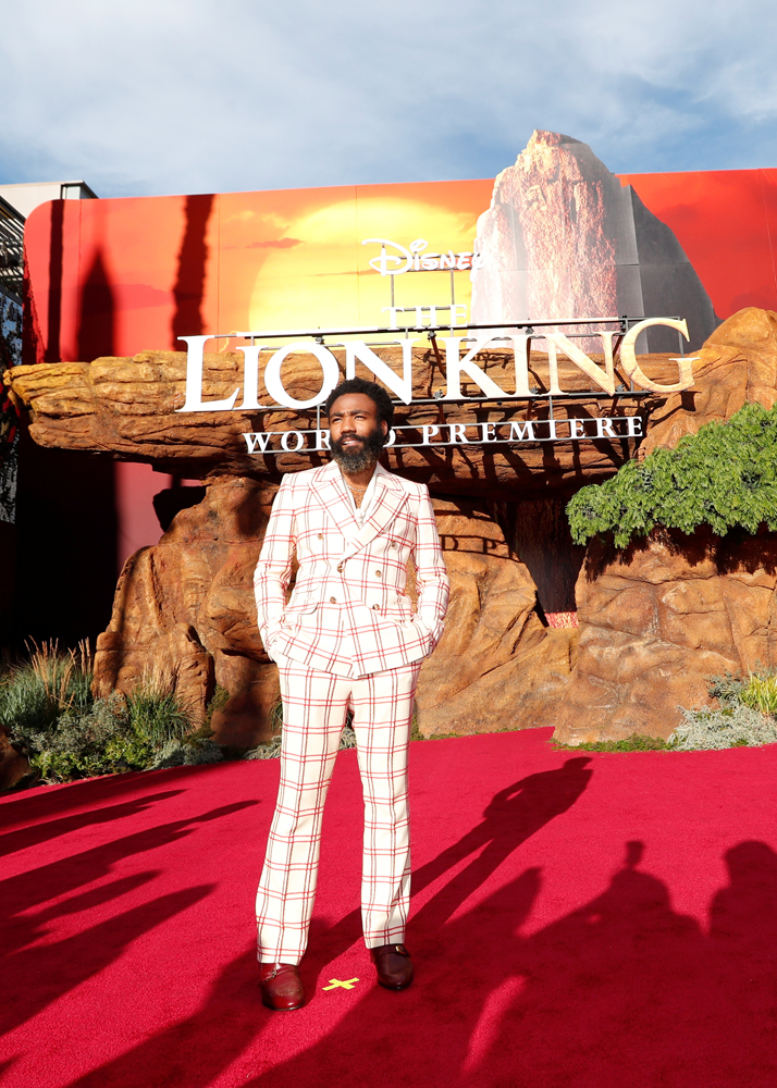 BEYONCE LION KING PRÖMİYERİNDE 