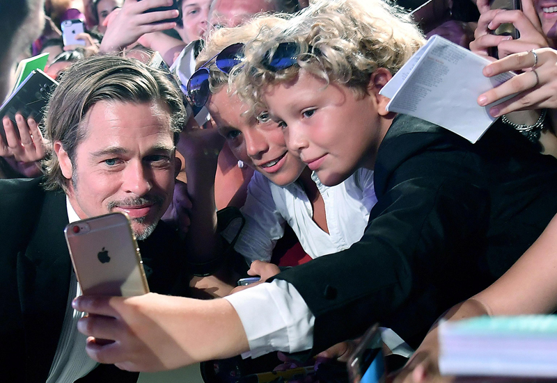 BRAD PITT VENEDİKTE
