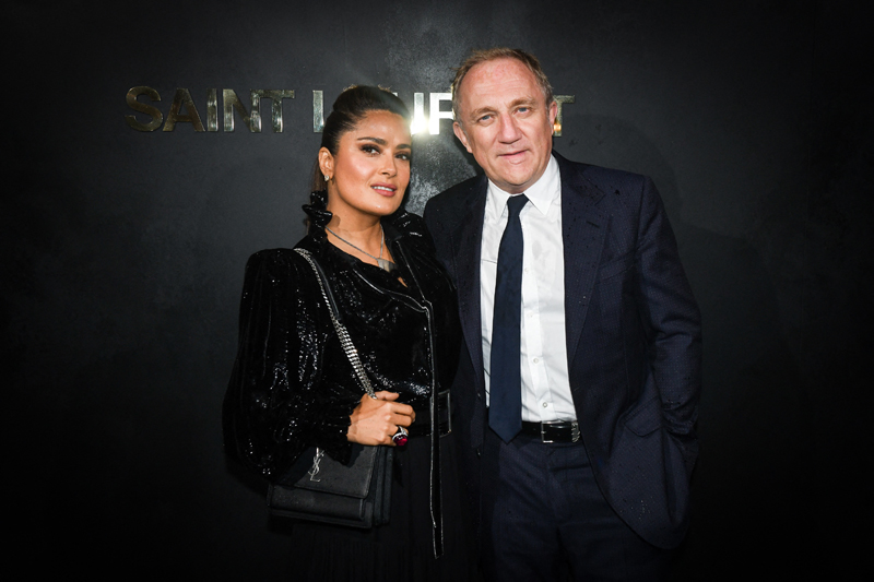 SAINT LAURENT DEFİLESİNDE KİMLER VARDI?