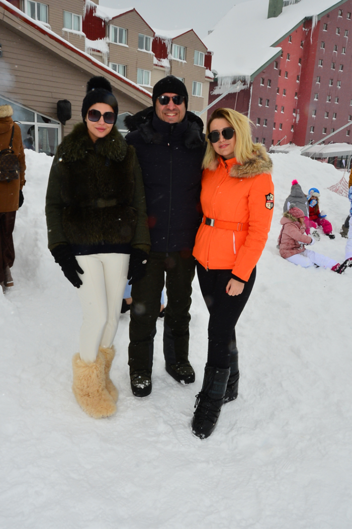 ÜNLÜ İSİMLER YENİ YILI ULUDAĞDA KARŞILADI