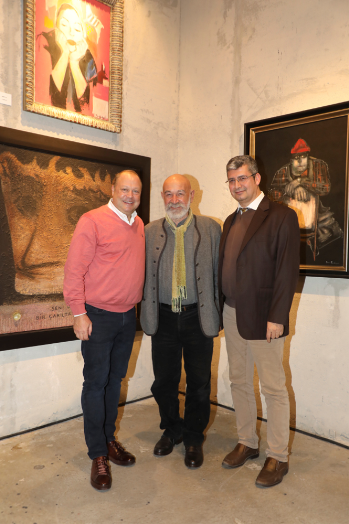 EREN VE BEDRİ RAHMİ EYÜBOĞLU SERGİSİNE ÖZEL YEMEK