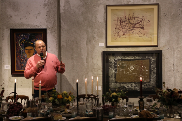 EREN VE BEDRİ RAHMİ EYÜBOĞLU SERGİSİNE ÖZEL YEMEK