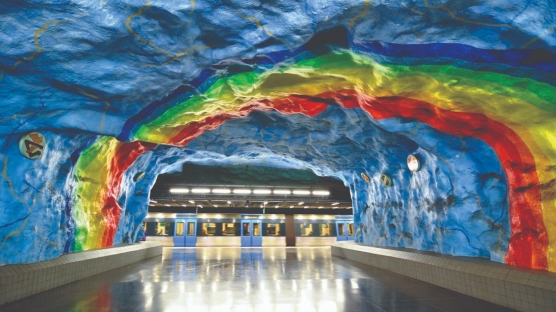 Stockholm Gezi Rehberi - Yeraltında Sanat