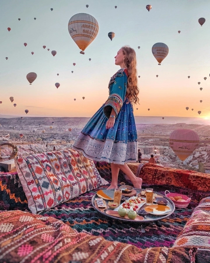 Sonbaharı Kapadokya'da Geçiren Influencer'lar