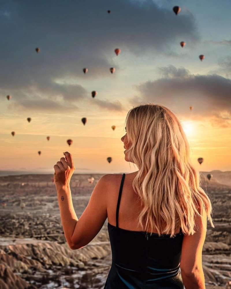 Sonbaharı Kapadokya'da Geçiren Influencer'lar