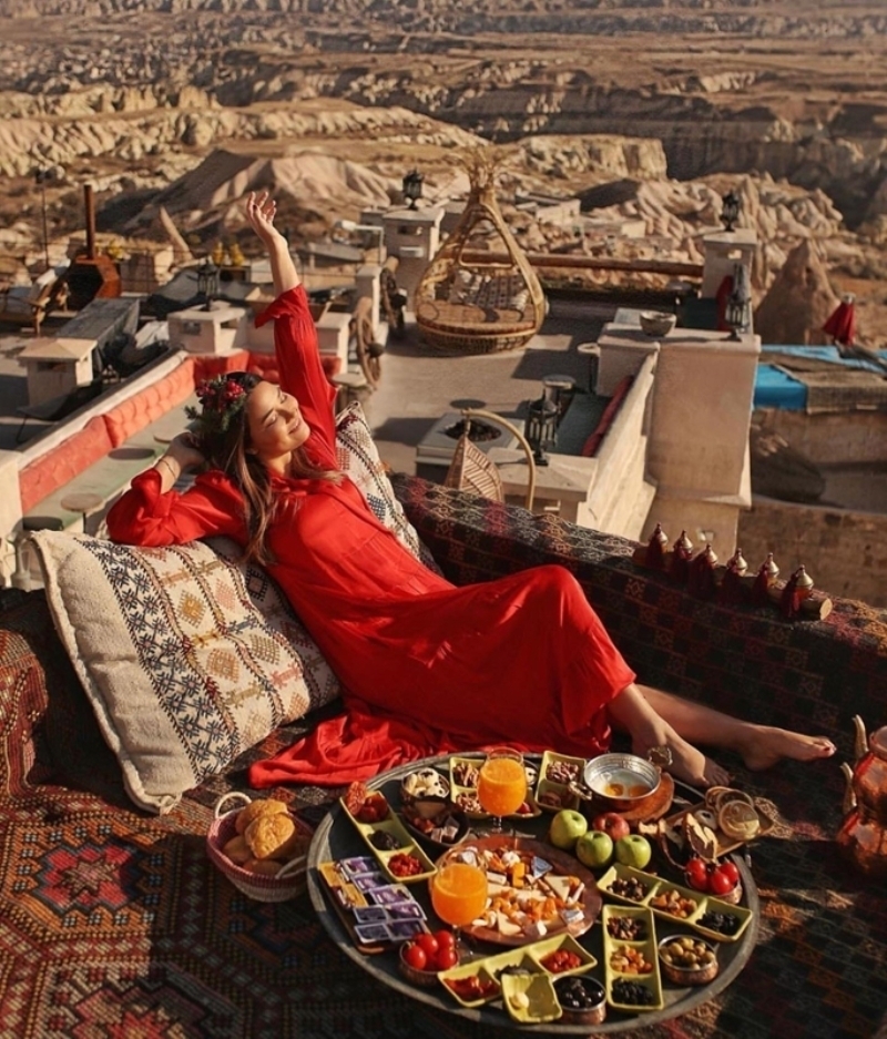 Sonbaharı Kapadokya'da Geçiren Influencer'lar