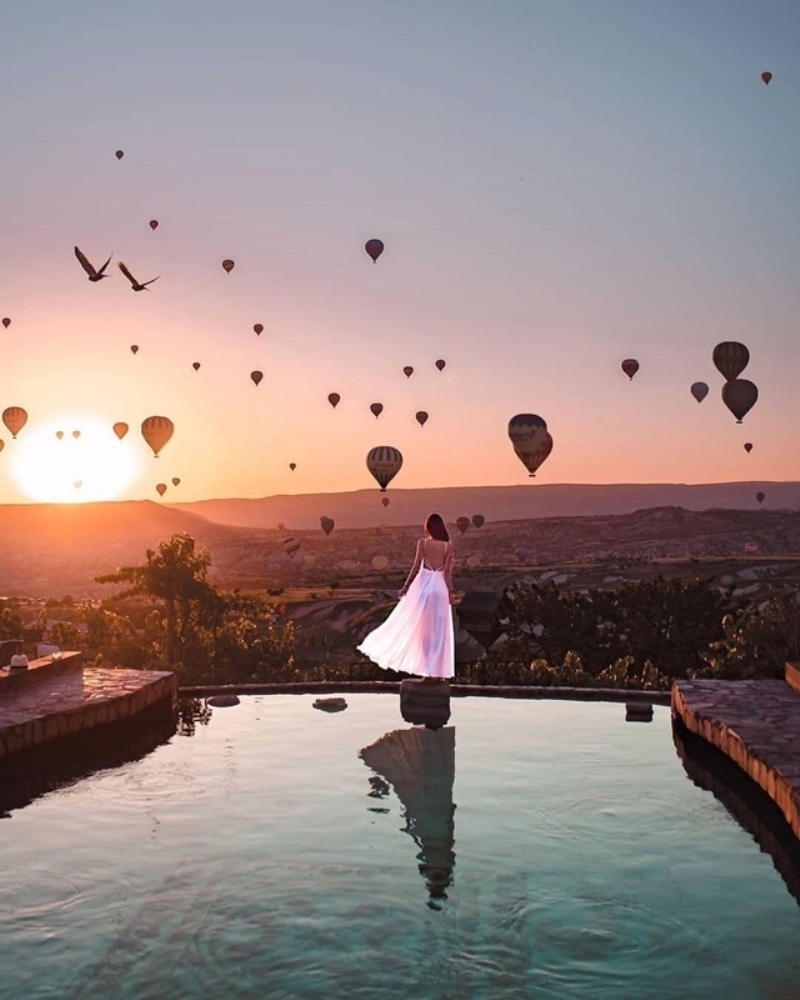 Sonbaharı Kapadokya'da Geçiren Influencer'lar