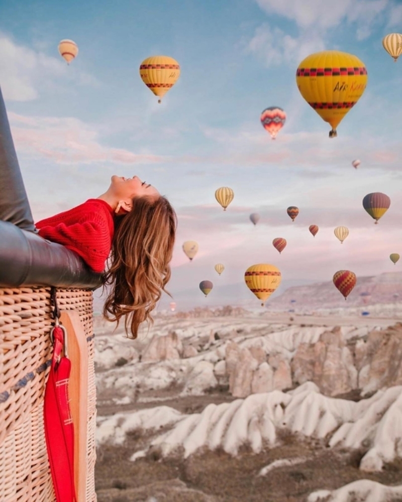 Sonbaharı Kapadokya'da Geçiren Influencer'lar