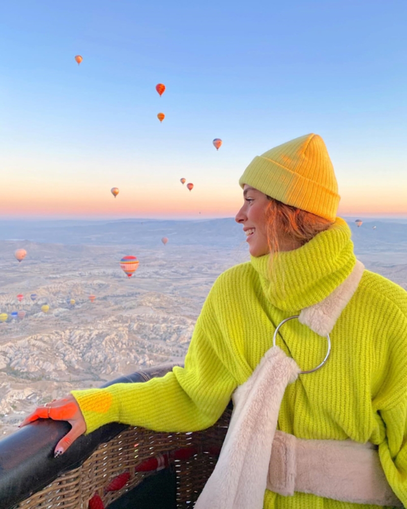 Sonbaharı Kapadokya'da Geçiren Influencer'lar