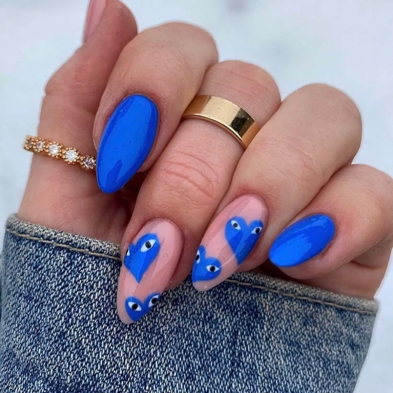'Nail Art' Önerileri: Kalpli Tırnaklar