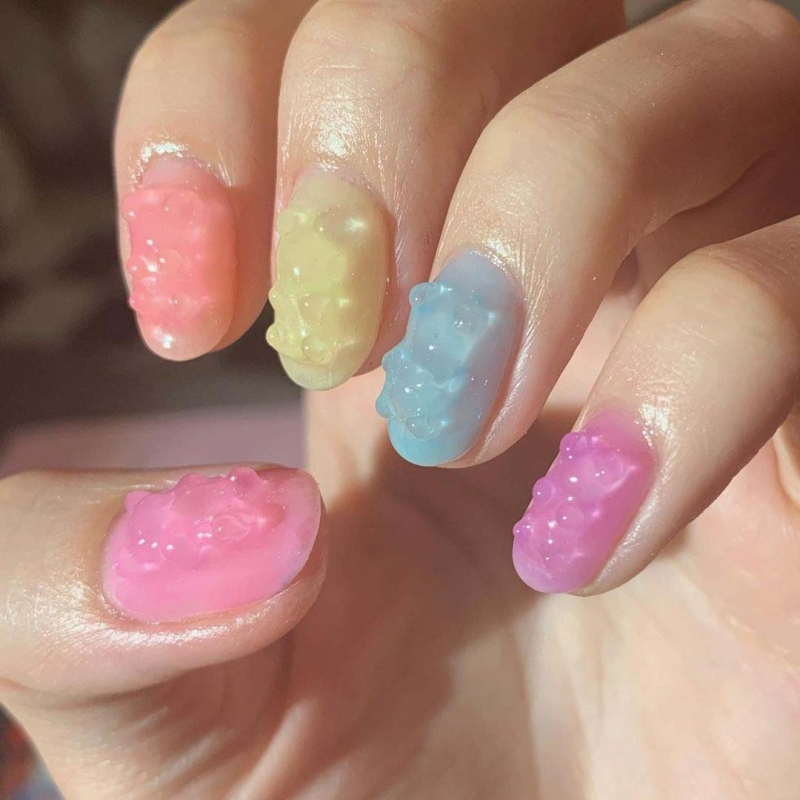 'Nail Art' Önerileri: Pastel Tırnaklar