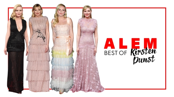 Kirsten Dunst'ın En İyi 10 Kırmızı Halı Görünümü