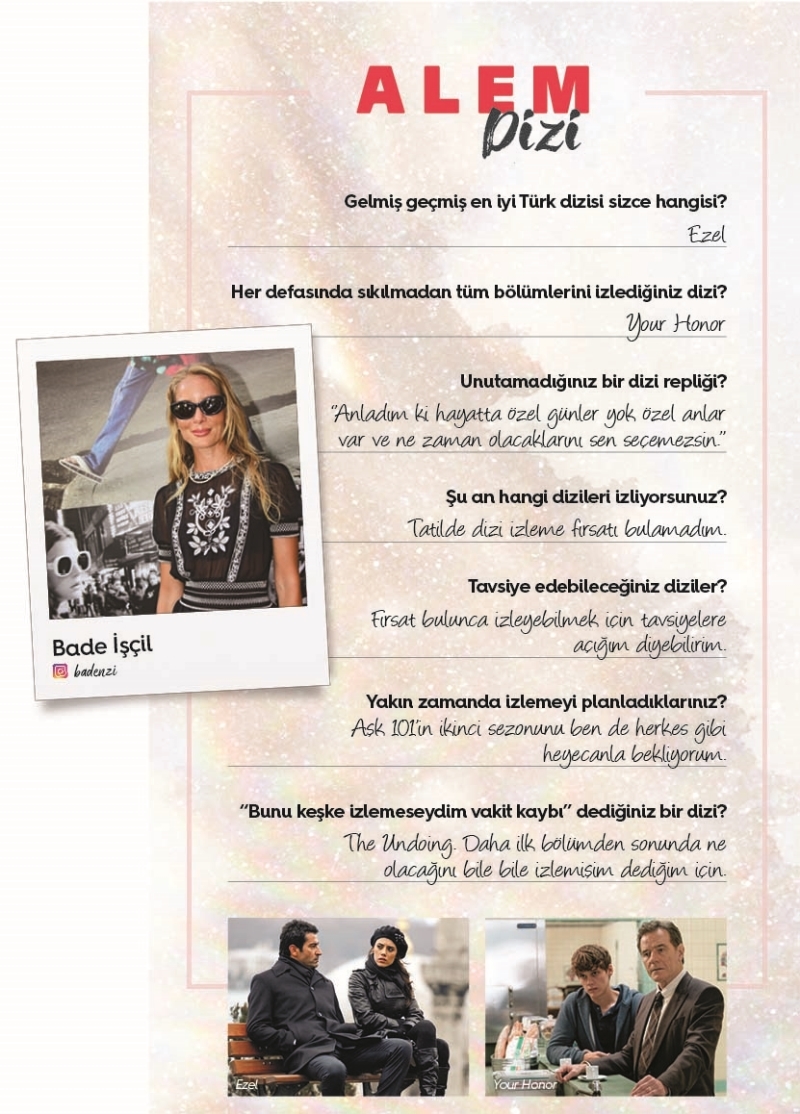 Ünlü İsimlerden Dizi Tavsiyeleri