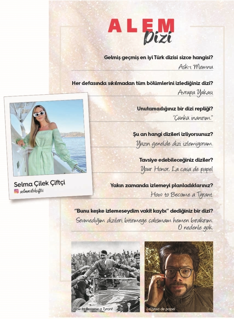 Ünlü İsimlerden Dizi Tavsiyeleri