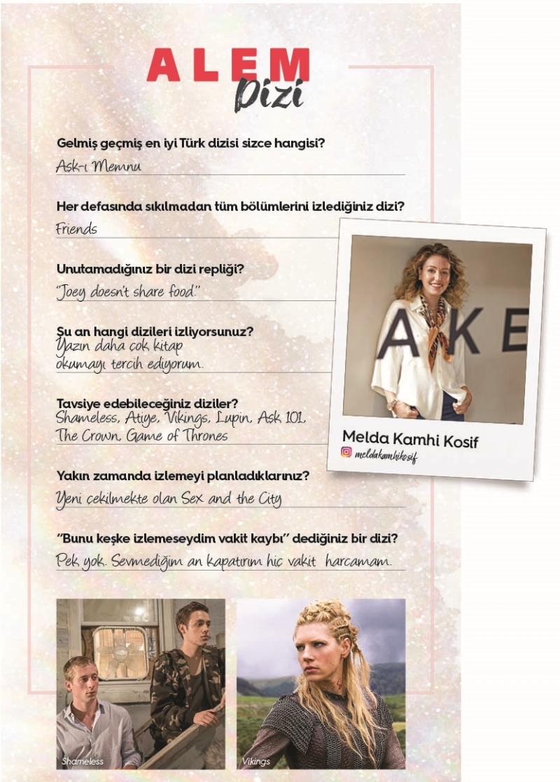 Ünlü İsimlerden Dizi Tavsiyeleri